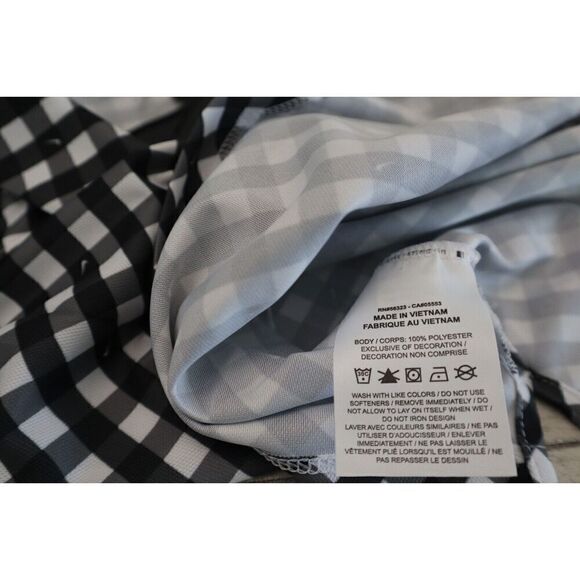 Nike DX1505 Women's Sz XS Black Dri-FIT Victory Sleeveless Printed Golf Polo - Picture 6 of 8